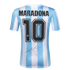 Diego Maradona Personally Signed Argentina 1986 World Cup Home Shirt