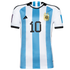 Lionel Messi Personally Signed Argentina FIFA World Cup 2022 Edition Home Shirt