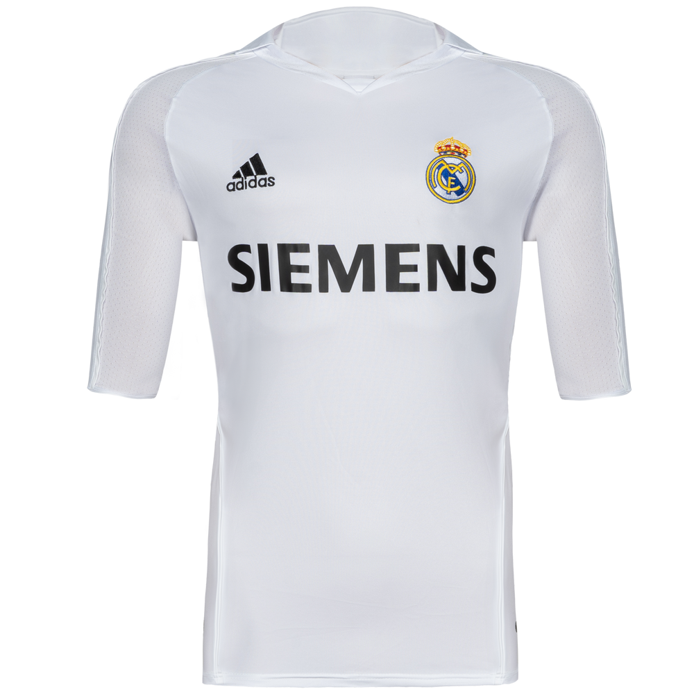 Real Madrid Home Shirt Personally Signed by Zidane