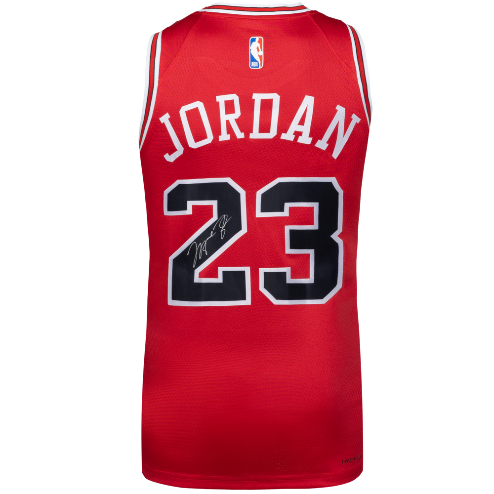 Michael Jordan Personally Signed Chicago Red Bulls Jersey