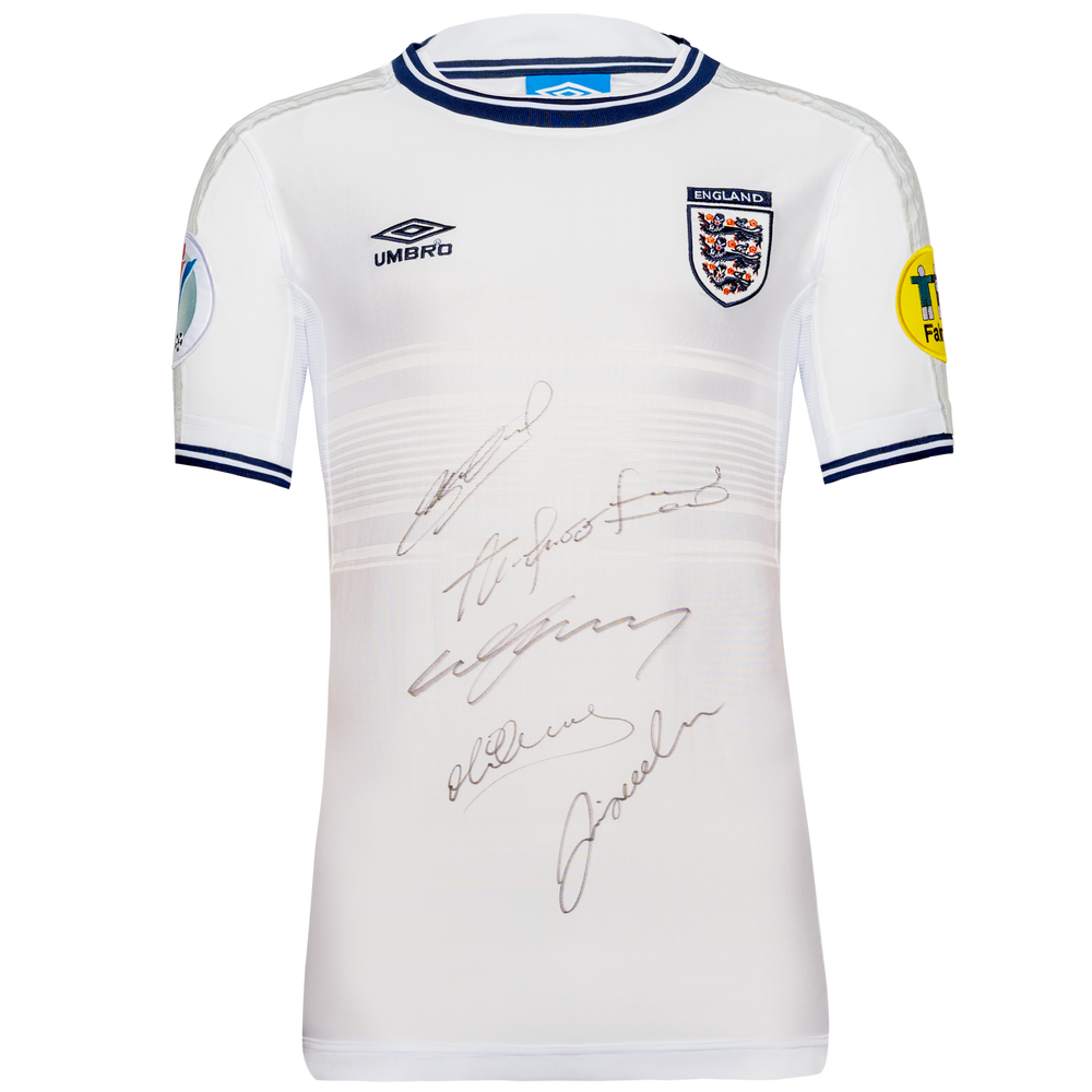 England Legends Personally Signed Home Shirt