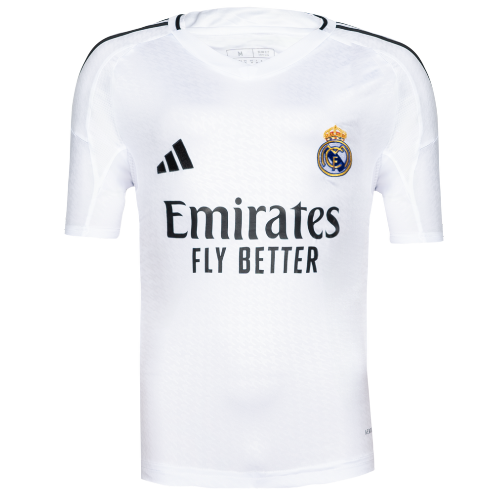 Kylian Mbappé Personally Signed Real Madrid 2024-2025 Home Shirt