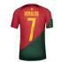 Cristiano Ronaldo Personally Signed Portugal FIFA World Cup 2022 Edition Home Shirt